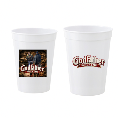 Custom 12 oz Stadium Cups Personalized Party Cups