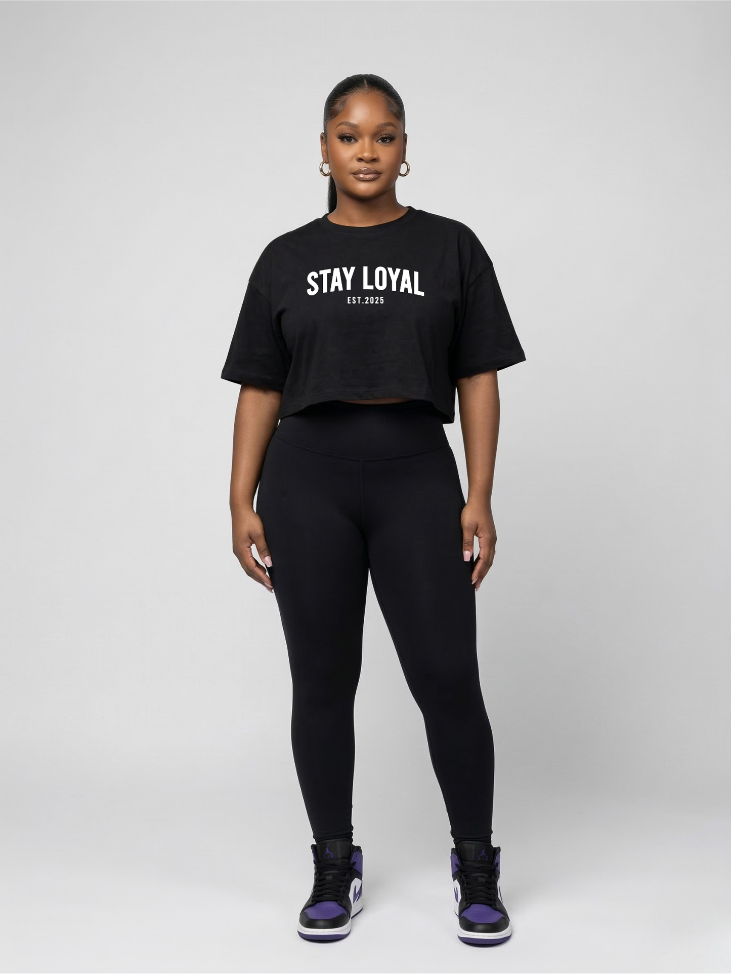 Stay Loyal Crop Top Tee