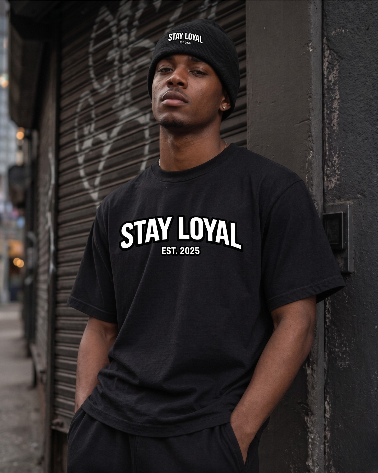Stay Loyal Signature Cuffed Knit Beanie